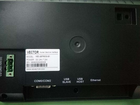 ईथरनेट 7.4 इंच एचएमआई कंट्रोल पैनल आरएस 485 एचएमआई एलसीडी डिस्प्ले: